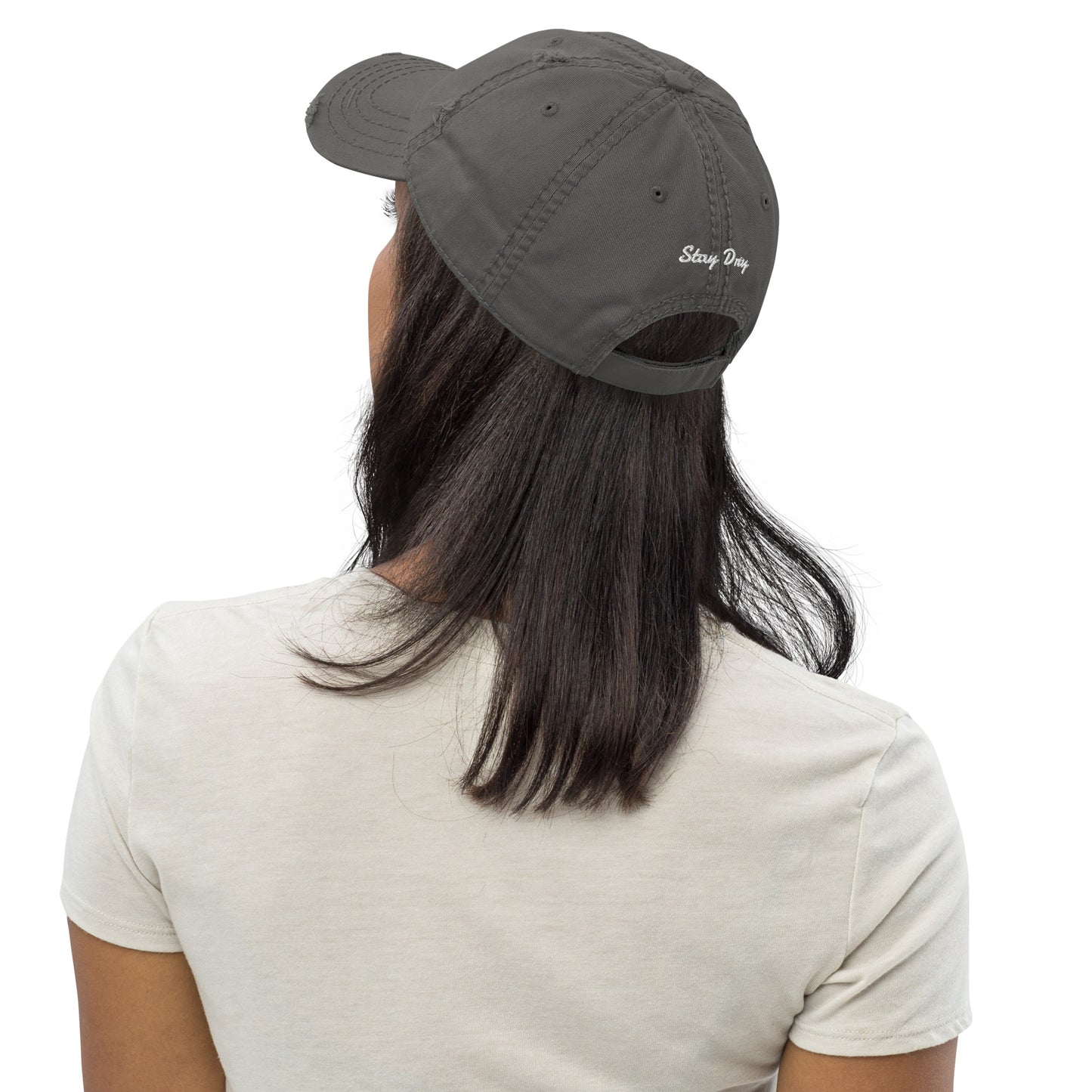 Sober Dog Mom-Stay Dry™ Distressed Mom Hat