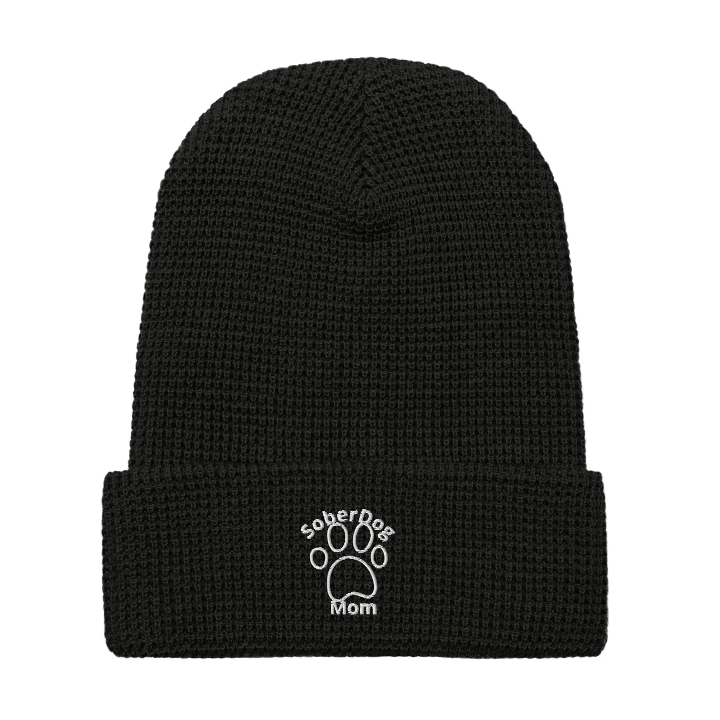 Sober Dog Mom-Stay Dry™ Richardson Waffle beanie